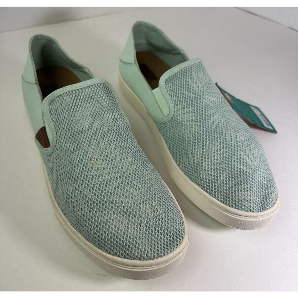 Olukai Pehuea Slip On Mesh Sneakers 20271-3GER Drop in Heel Shoes Womens Size 10 - Picture 3 of 16